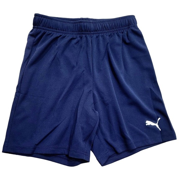Puma Team Rise Shorts Jr Peacoat Drycell Medium NWT - Picture 2 of 9